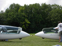 Preparing for the day (must have been drinking too much, I see double!)