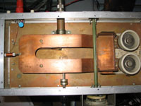 Close up of plate side of PA